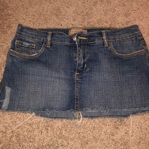 Denim skirt